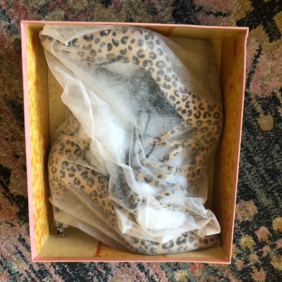 Jeffrey Campbell X Free People Leopard Hierro Lace-up Heel Size 10 - Picture 8 of 9